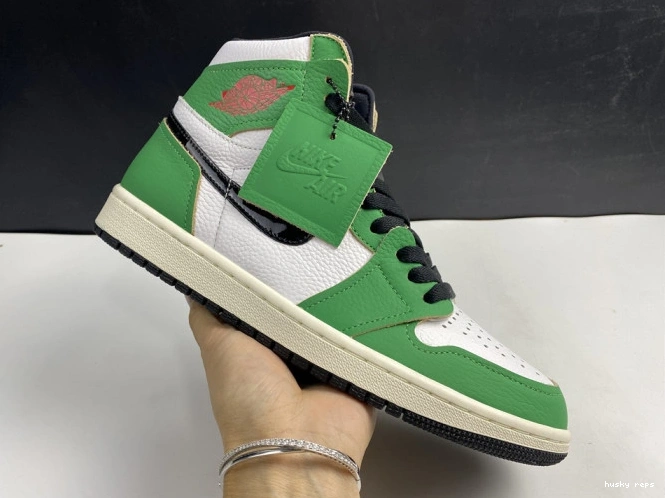 Cheap Husky Air DB4612-300 Retro Lucky Green Jordan High 1 0815